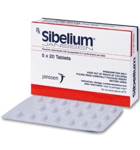 sibelium flunarizina